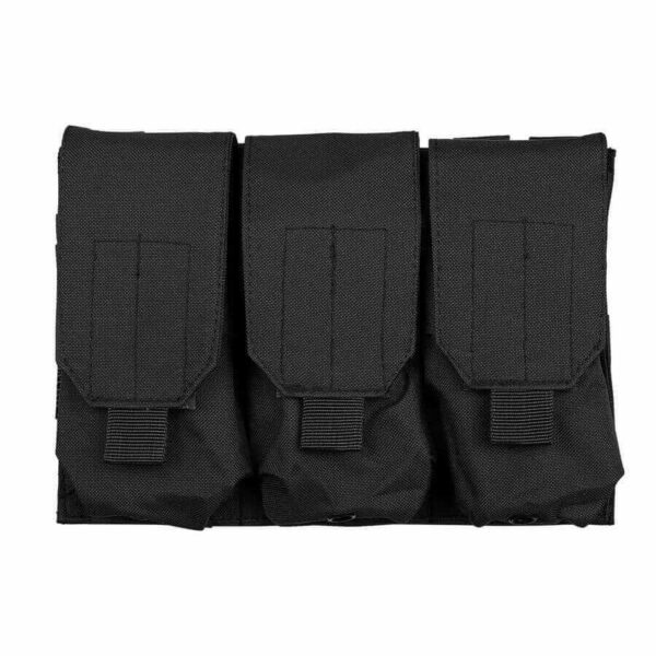 Triple M4 mag pouch. Diverse kleuren - Zwart