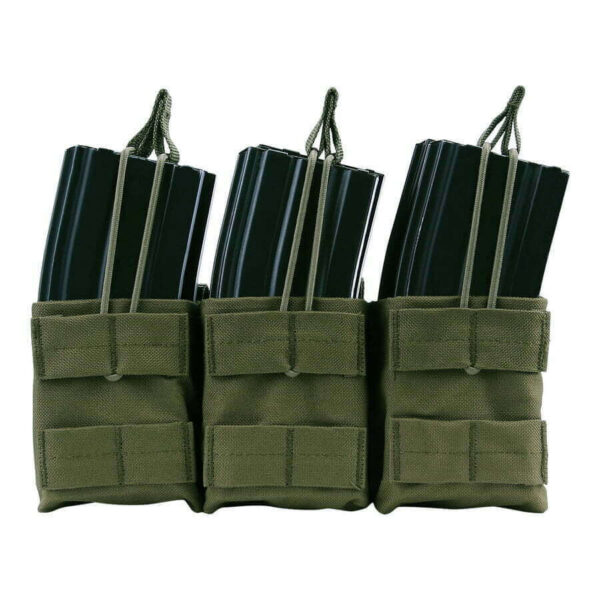 Triple stacker M4 mag pouch. Diverse kleuren - Groen