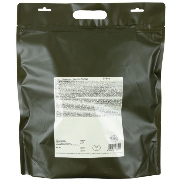 Trek 'n Eat Dag Rantsoenpakket Type IV – Noodrantsoen