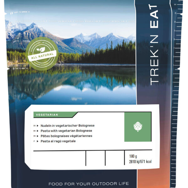 Trek 'n Eat Pasta met Vegetarische Bolognese - Noodrantsoen