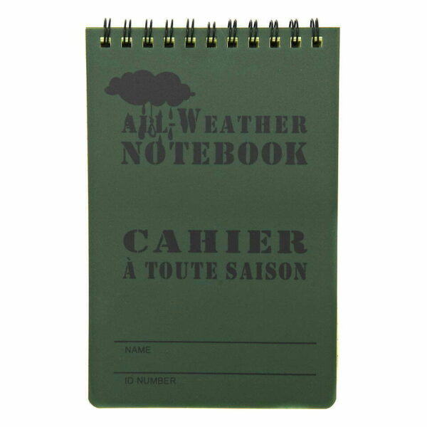 Notitieboek all weather groot