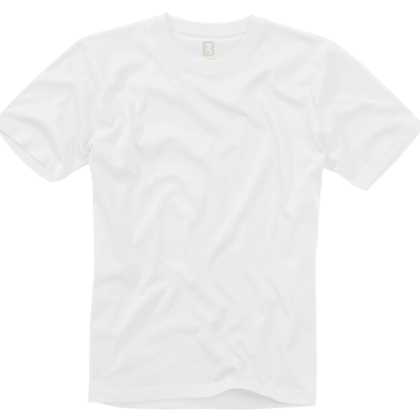 Brandit T-shirt Wit - Basic t-shirt 100% katoen - 4XL