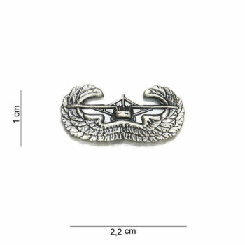 Embleem metaal air assault wing klein #7052