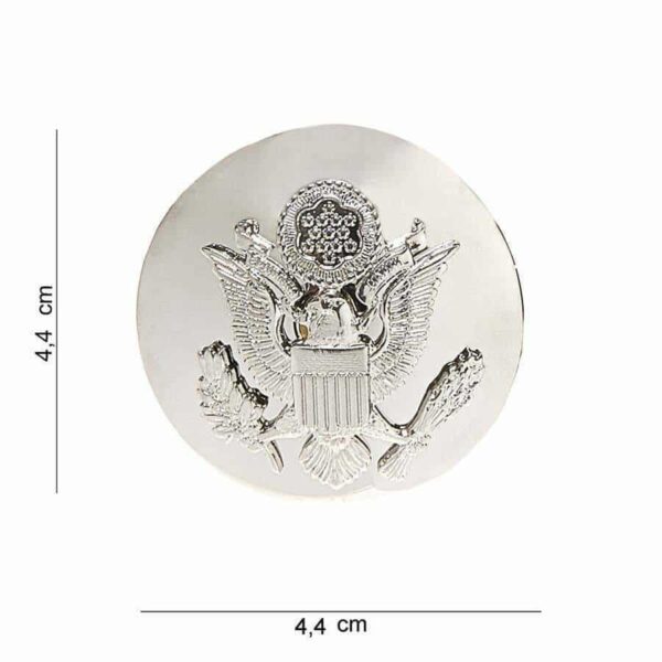 Embleem metaal US eagle Zilver #6007