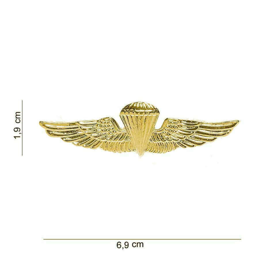 Embleem metaal wing marine jumper goud #7016