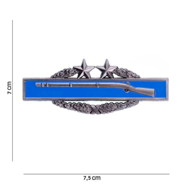 Embleem metaal infantry badge third award