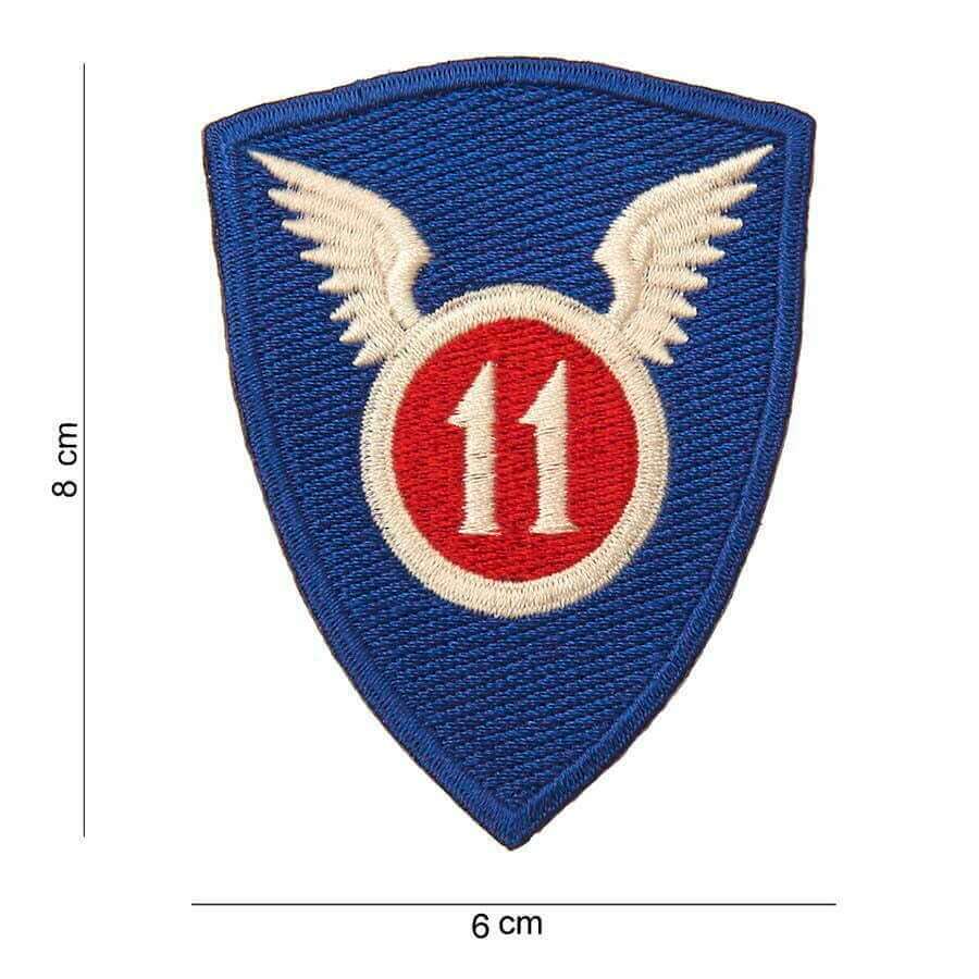 Embleem stof us 11th airborne division