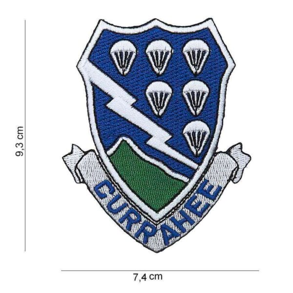 Embleem stof currahee 506th