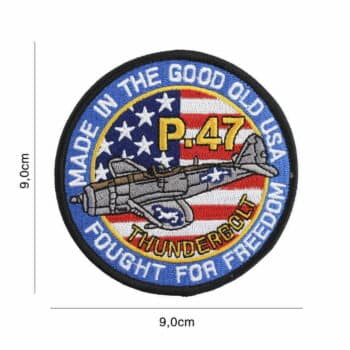 Embleem stof P-47 Thunderbolt