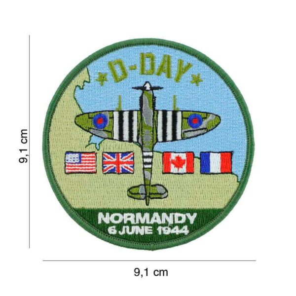 Embleem stof D-Day Spitfire