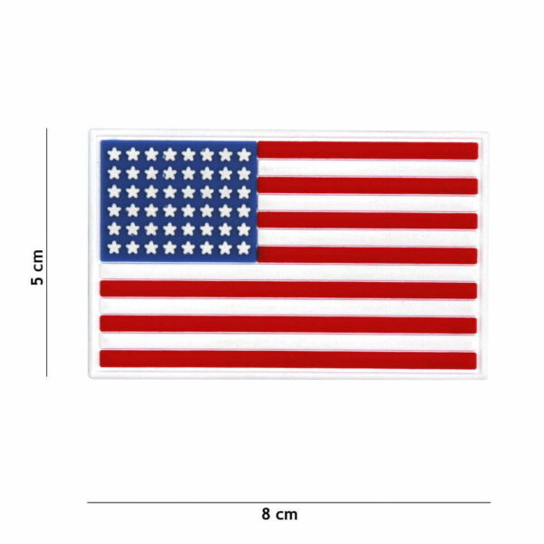 Embleem 3D PVC USA 48 sterren #2032