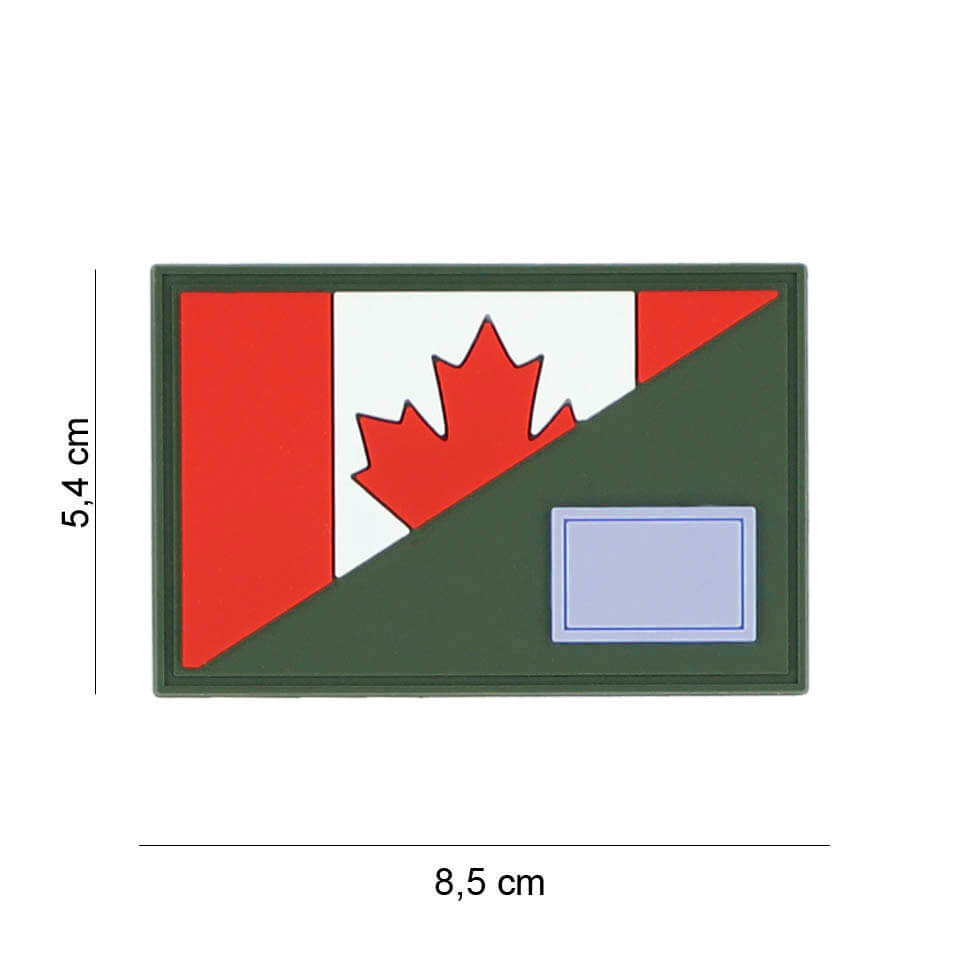 Embleem 3D PVC Canada halve vlag #19065