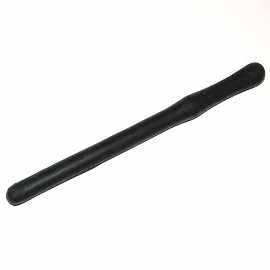 Gummiknuppel zwart - Rubber - 41cm