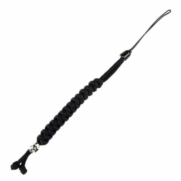 Knife cord with kevlar cord skull. Diverse kleuren - Zwart