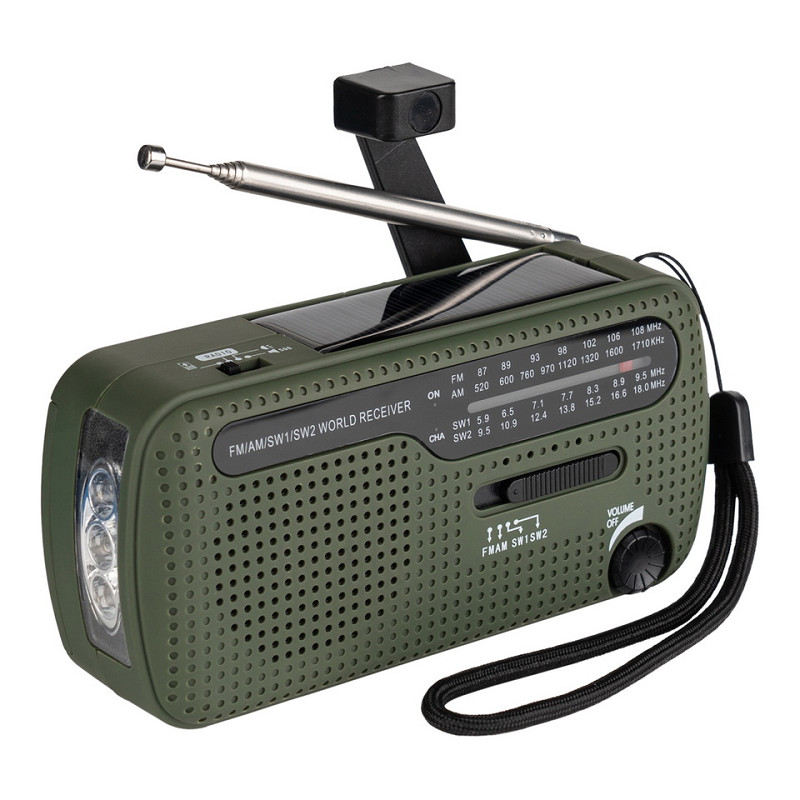Fosco Noodradio - Survival & camping radio SW1/SW2/FM/AM
