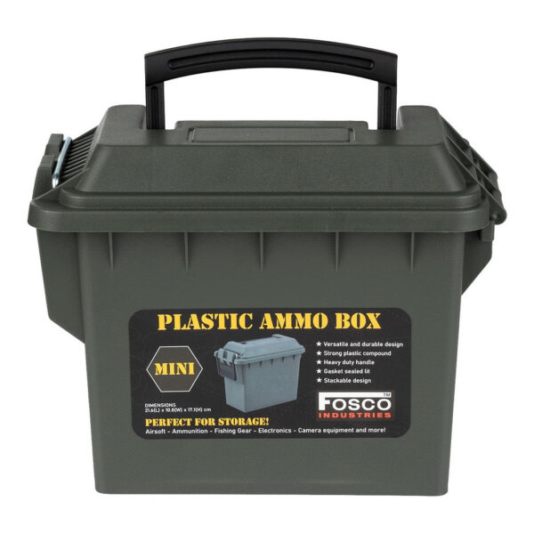 Plastic Munitie Box Mini | Fosco Industries | Meerdere kleuren - Groen