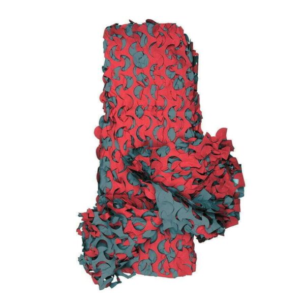 Camouflagenet 3x2,4 m. Diverse kleuren. Brandvertragend - Red Hot