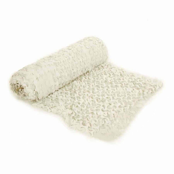 Camouflagenet op rol 78 x 2,4 m Diverse Diverse. kleuren - Snow