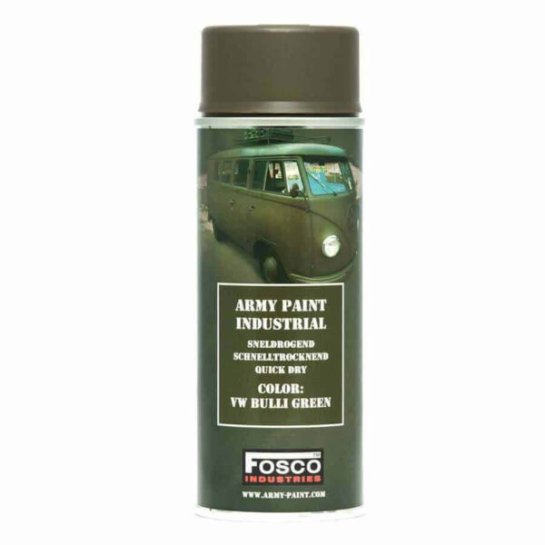 Spuitbus leger verf 400 ml. Diverse kleuren - VW bulli green