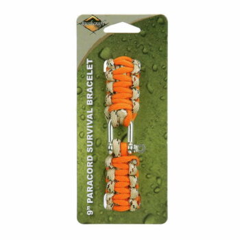 BCB Paracord iron buckle 9 inch oranje CM074OR