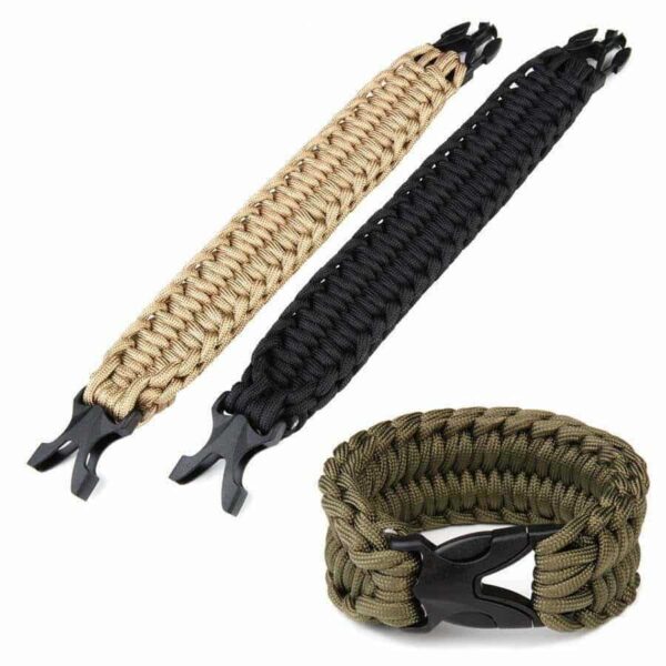 Paracord breed K2132 9 inch Diverse kleuren - Groen