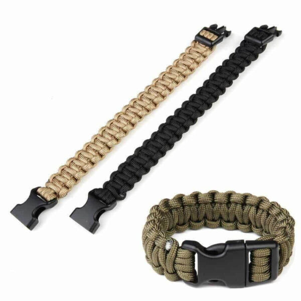 Paracord big buckle K2016B 9 inch - Groen