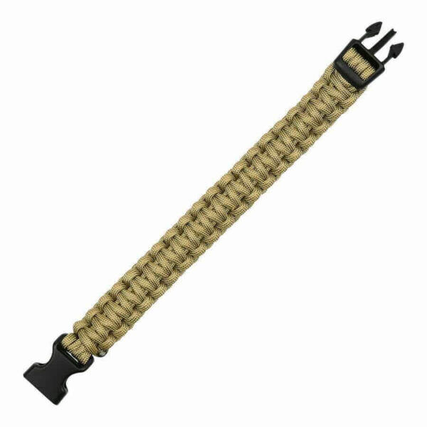 Paracord big buckle K2016B 9 inch - Khaki