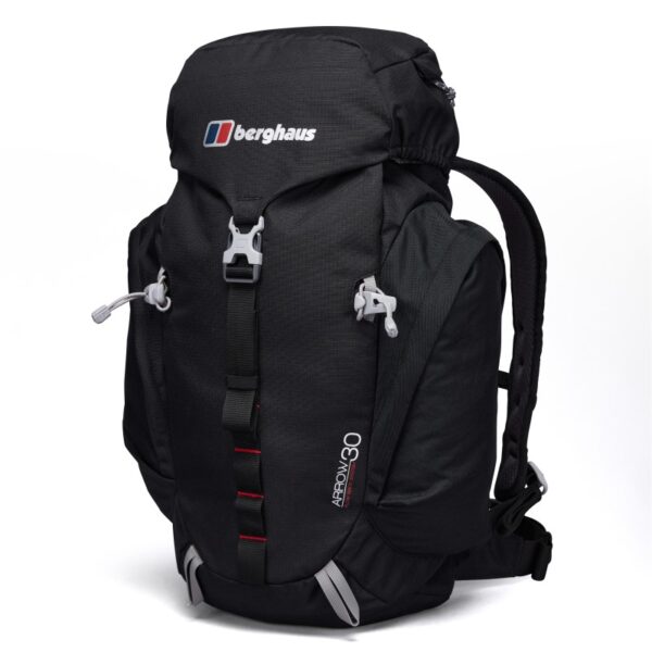 Berghaus 24/7 – Compacte 30L Rugtas met Regenhoes - Arrow 30 - Zwart