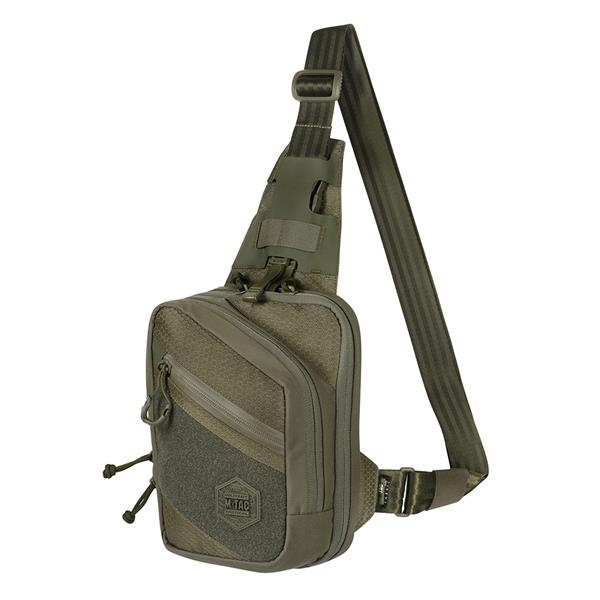 M-tac Sling Schoudertas Elite Hex met klittenbandsluiting - Ranger Green