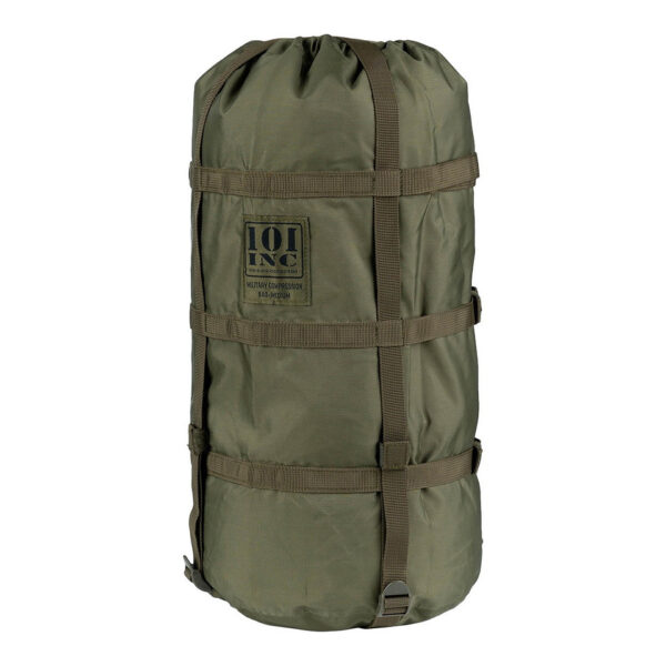 Compressiezak Medium 25 Liter – perfect voor slaapzakken en dekens | 101INC. - Groen