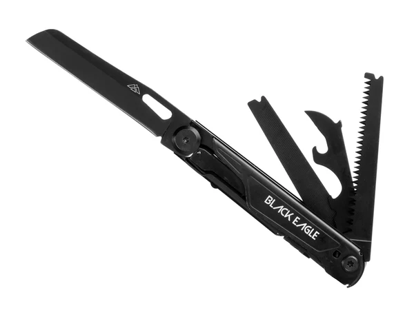 Compacte Multitool (7 tools) - Stainless Steel | Bryce Midnight Black | Black Eagle