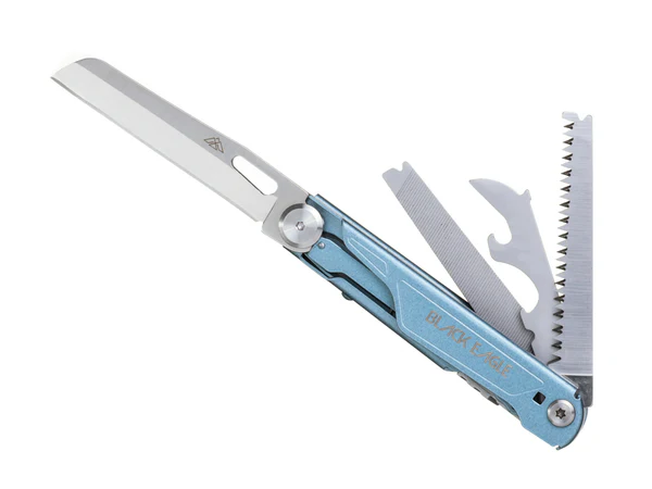 Compacte Multitool met glasbreker (7 tools) | Bryce Sky Blue | Black Eagle