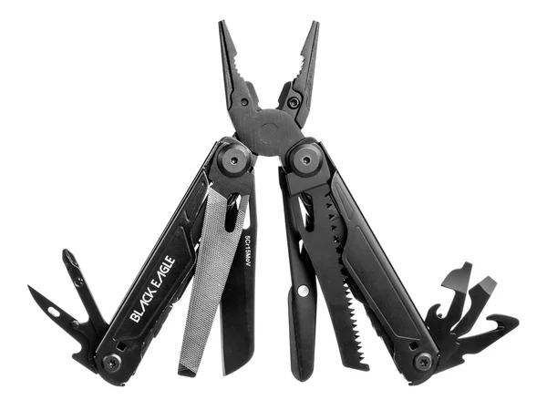 Multitool - Stainless Steel (16 tools) | Yukon Midnight Black | Black Eagle