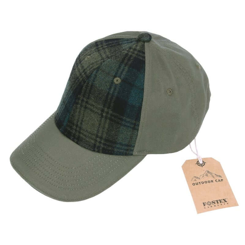 Baseball Cap - Pet | Groen | Fostex Garments - Afbeelding 4