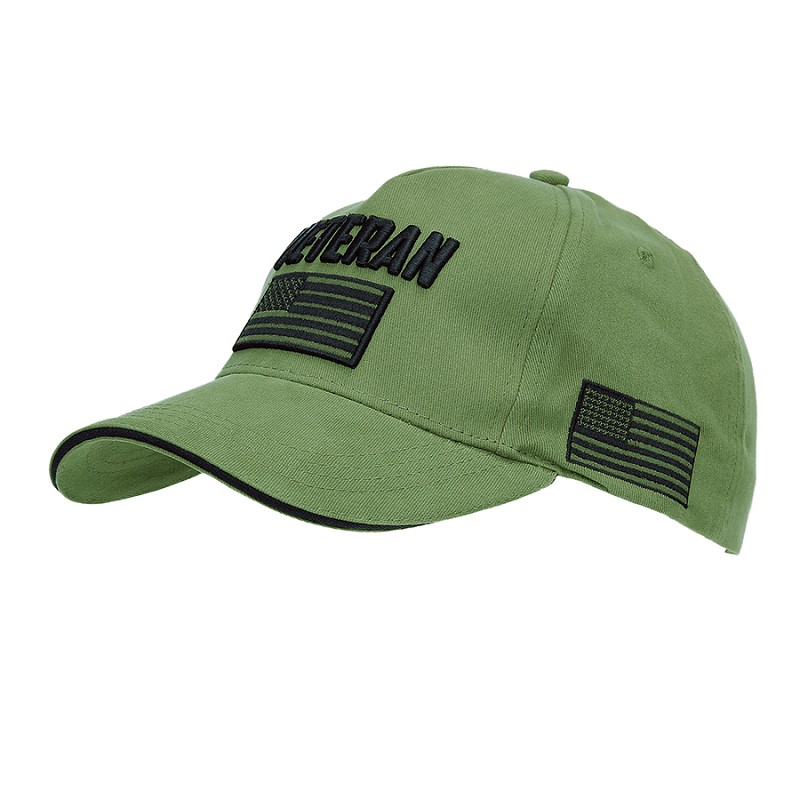 Baseball Cap - Pet | U.S. Army Veteranen | Groen | Fostex Garments
