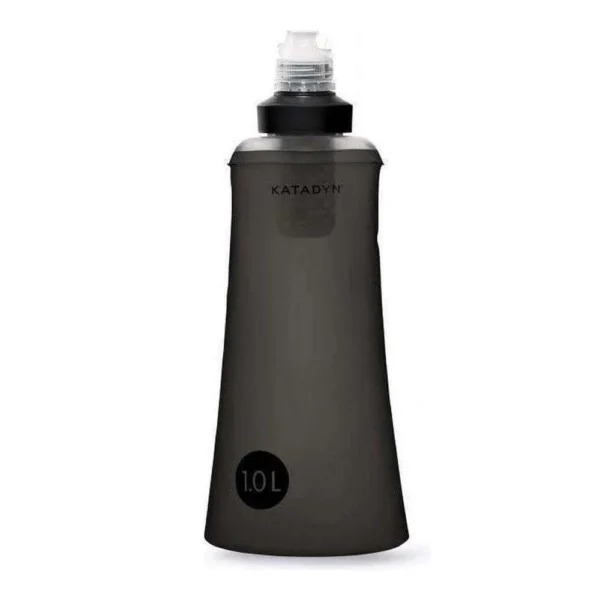 Compacte en opvourbare waterfles met waterfilter 1 Liter | Katadyn BeFree