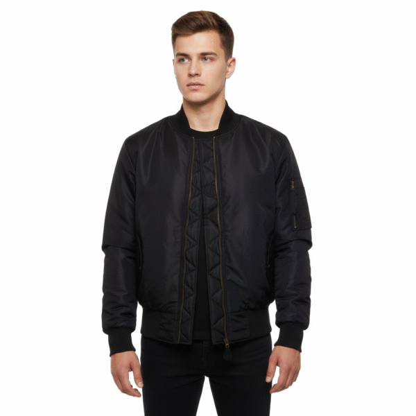 Bomberjack Slim Fit MA-1 | Tactical Edge | Diverse kleuren - XXXL, Zwart
