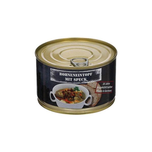 Bonenstoofpot met Spek ingeblikt 400 g | Glutenvrij | Max Fuchs