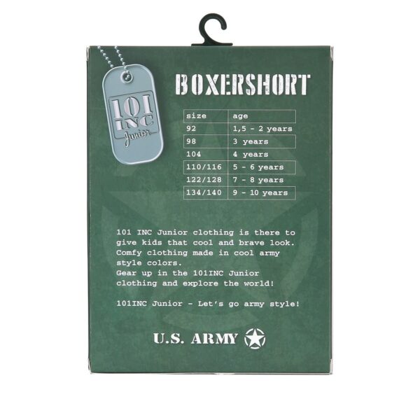 Boxer camo kids in verp achterzijde Boxer camo kids in verp achterzijde