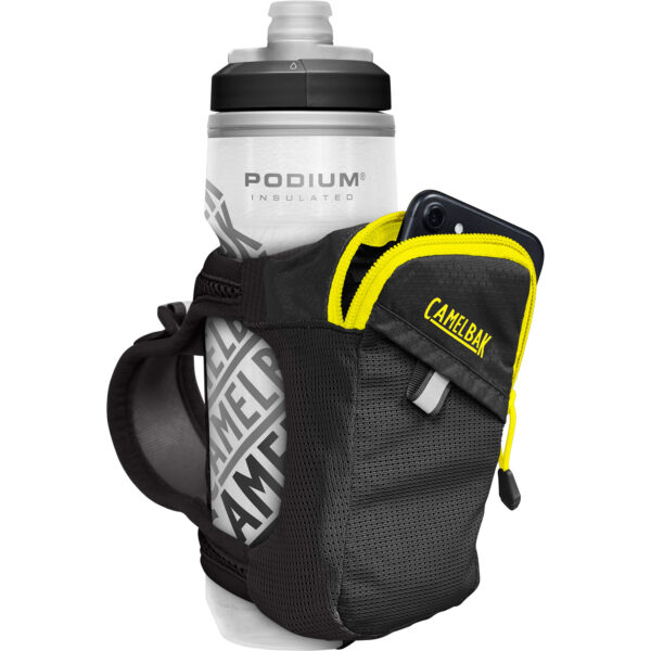 Quick Grip Bidonhouder - Inclusief Bidon | 600 ML | Camelbak | Meerdere kleuren - Black/Yellow