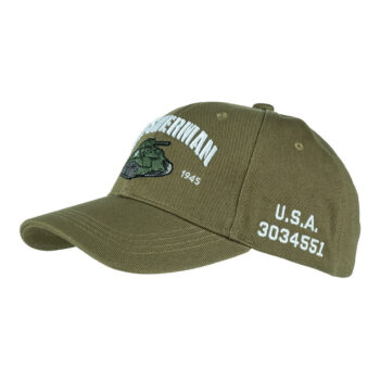 Baseball Cap M4 Sherman Tank Groen