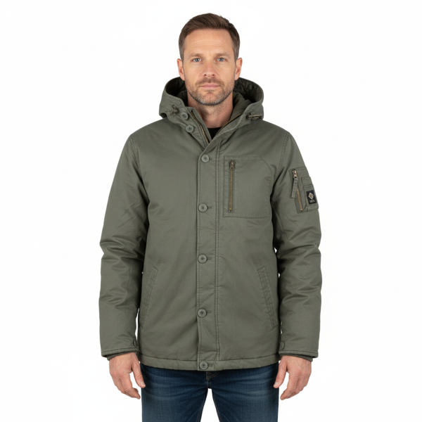Parka jas heren - Commander Army Winterjas | Fostex Garments