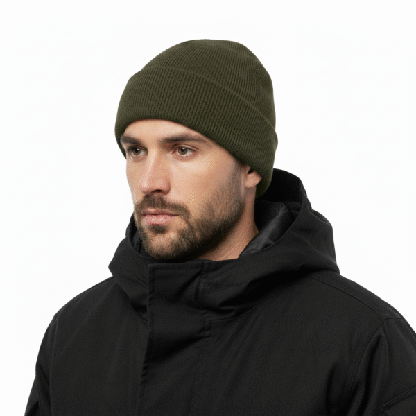 Commando muts wol. Diverse kleuren - Groen