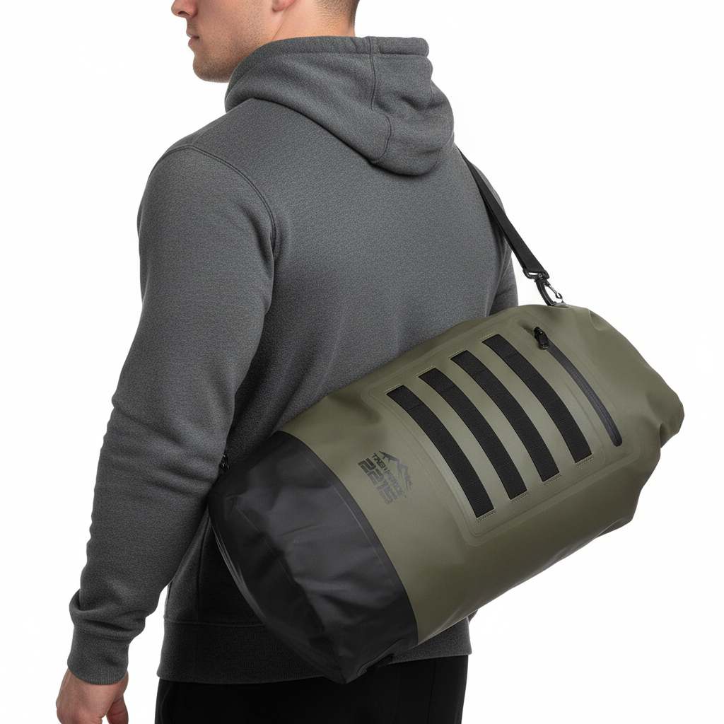 Duffle Bag 50L - Waterdicht - Schoudertas Groen - TF2215