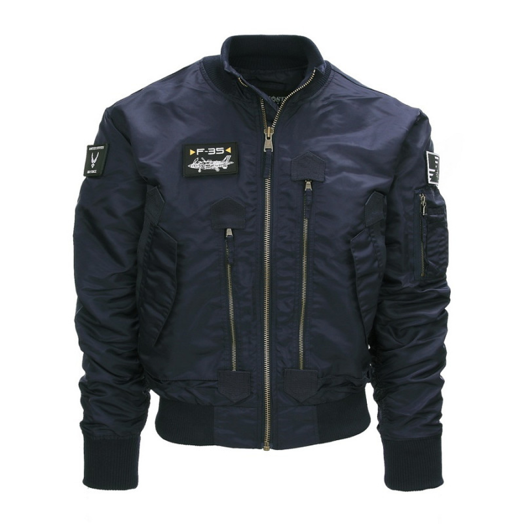 Flight Jacket Blauw