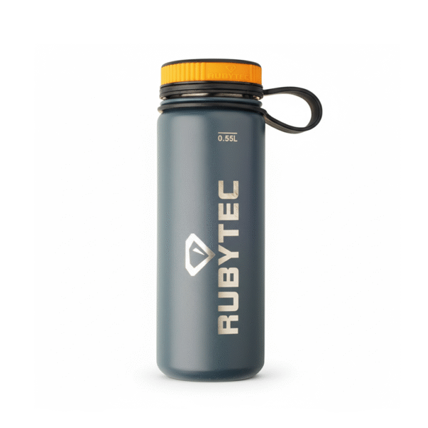 Shira Thermosfles 0,55L Blauw | Dubbelwandig | Rubytec