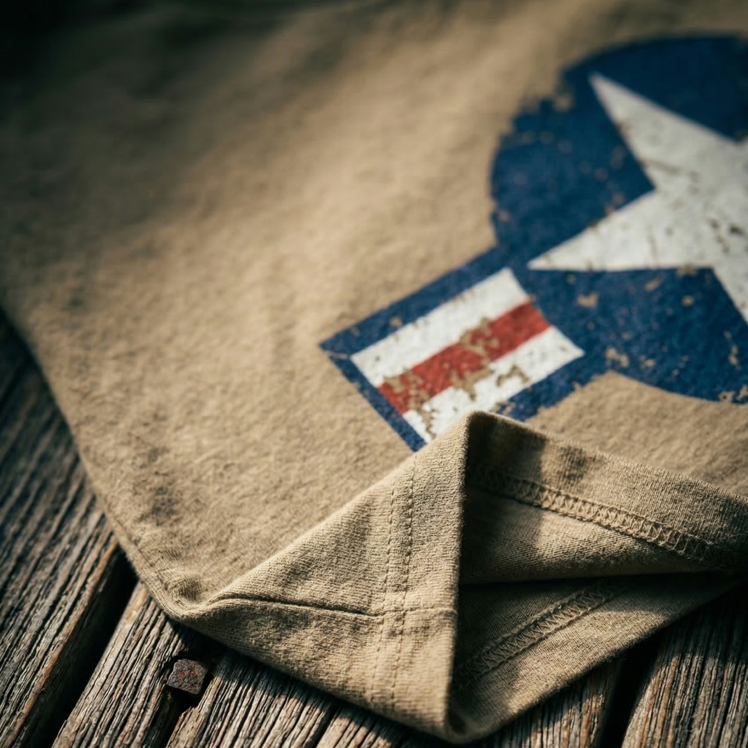 T-shirt WW II Coyote | Fostex Garments - Afbeelding 9