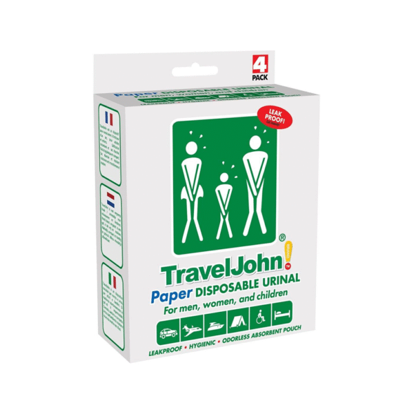 Plaszakjes - Papier | 4 stuks | TravelJohn
