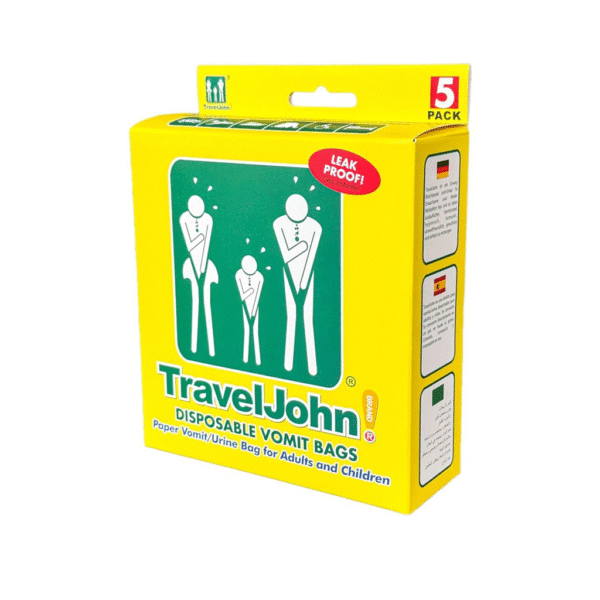 Braakzakjes - Papier | 5 stuks | TravelJohn