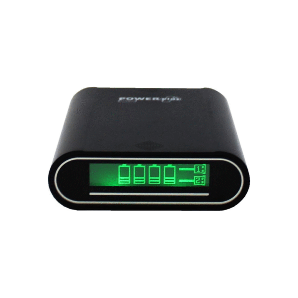 POWERplus Crocodile Solar Powerbank – 10.400 mAh | 5W Zonnepaneel | USB 5V Lader voor Telefoon en Tablet